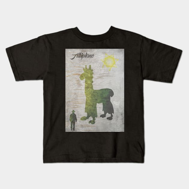 Altiplano - Board Games Design - Movie Poster Style - Board Game Art Kids T-Shirt by MeepleDesign